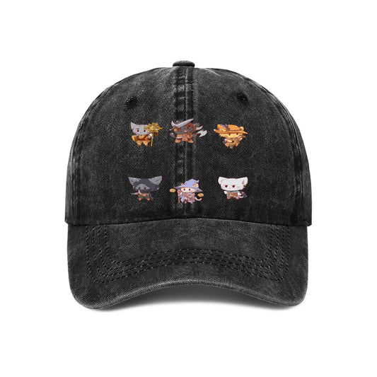 Dungeons Cats Baseball Cap Men Hats Women Visor Protection Snapback Dungeon Master Caps