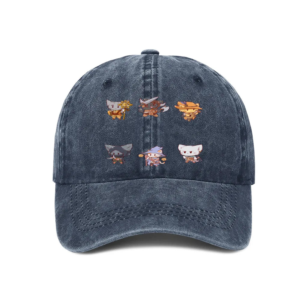 Dungeons Cats Baseball Cap Men Hats Women Visor Protection Snapback Dungeon Master Caps