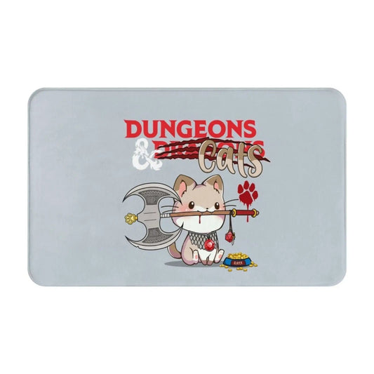 Dungeons & Cats Soft House Family Anti-Slip Mat