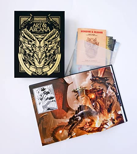 Dungeons & Dragons Art & Arcana [Special Edition, Boxed Book & Ephemera Set]: A Visual History