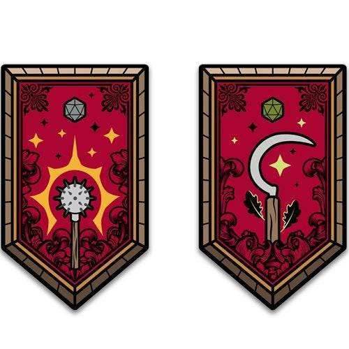 Dungeons & Dragons Character Class Augmented Reality Enamel Pin Set of 12 - Shared Exclusive - 