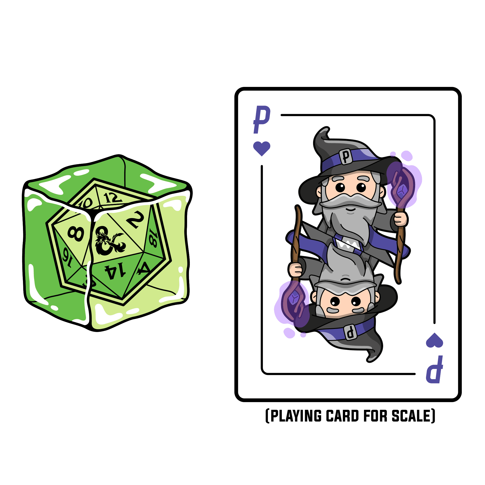 Dungeons & Dragons - Gelatinous Cube (Glow in the Dark!) - 