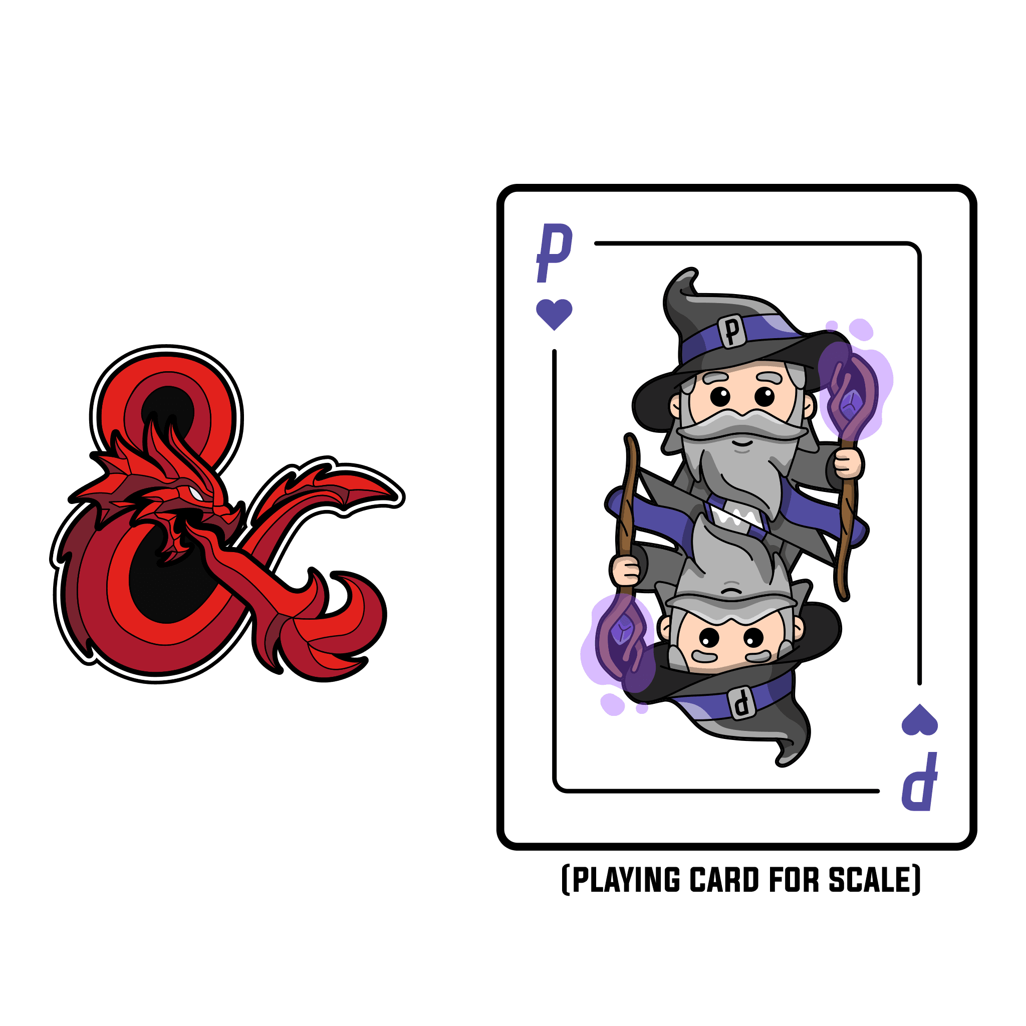 Dungeons & Dragons - Stained Glass Ampersand - 