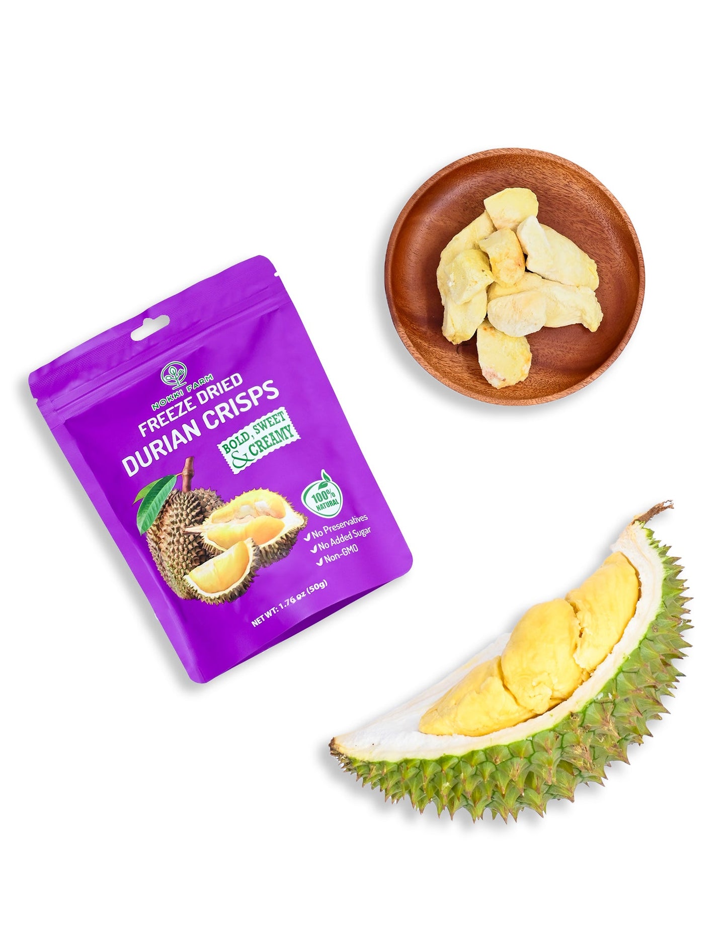 Freeze-Dried Durian