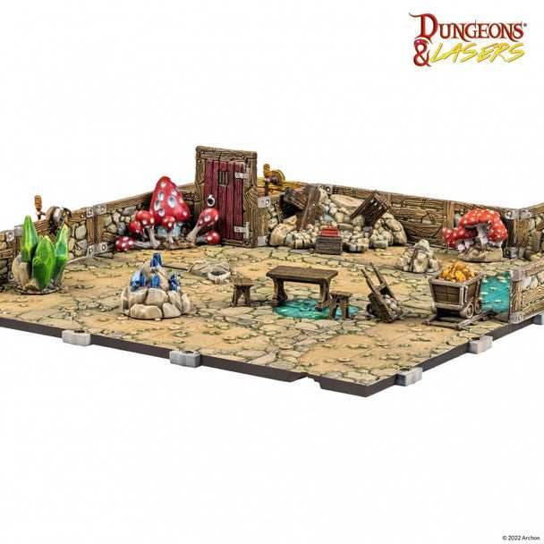 Dungeons & Lasers: Dwarven Mine Props - 