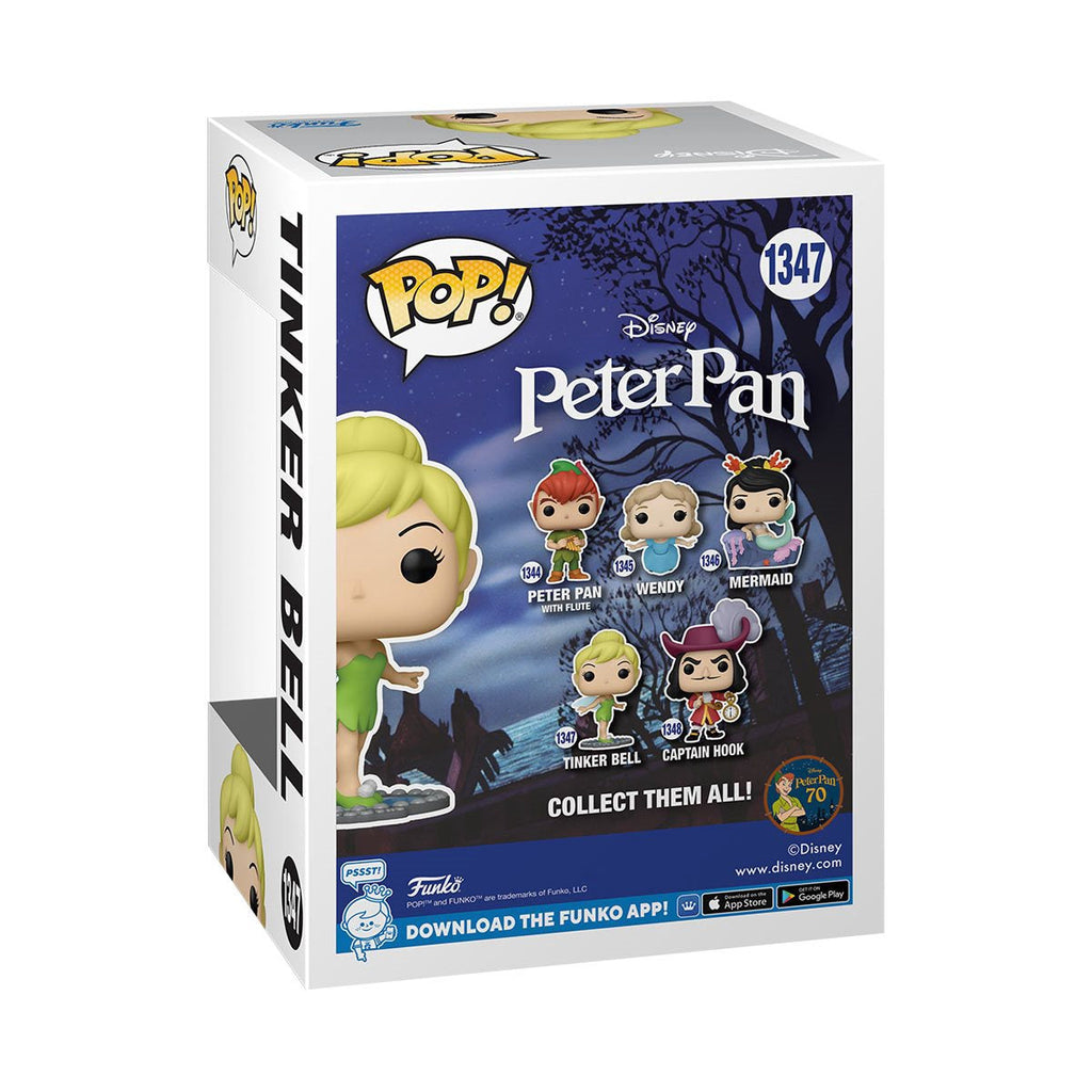 Funko Pop Peter Pan 70Th Anniversary   Tinker Bell On Mirror