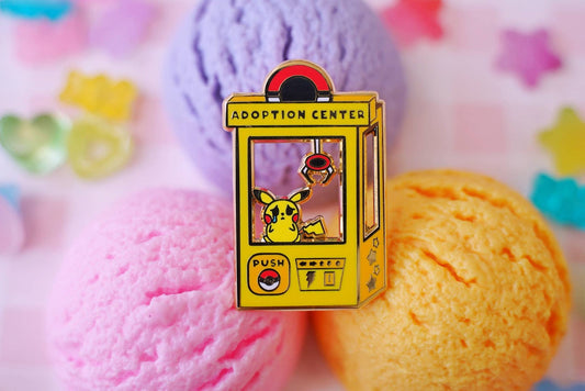 Pokemon: Pikachu Adoption Center Enamel Pin