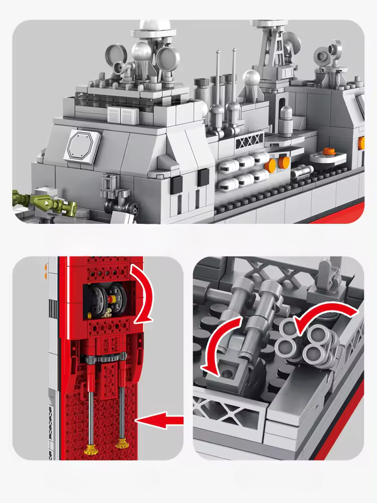 Ticonderoga Class Cruiser - Legendary Series - Mil-Blox