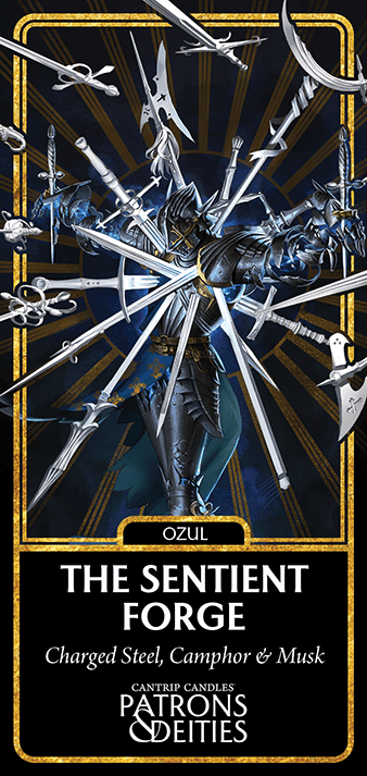 Cantrip Candles - Ozul, The Sentient Forge 16 oz. - 
