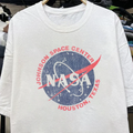 90'S Nasa Vintage White T-Shirt