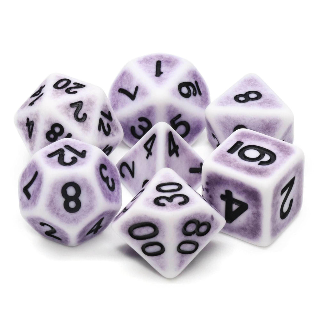 Lavender Ancient 7-Dice Set - 