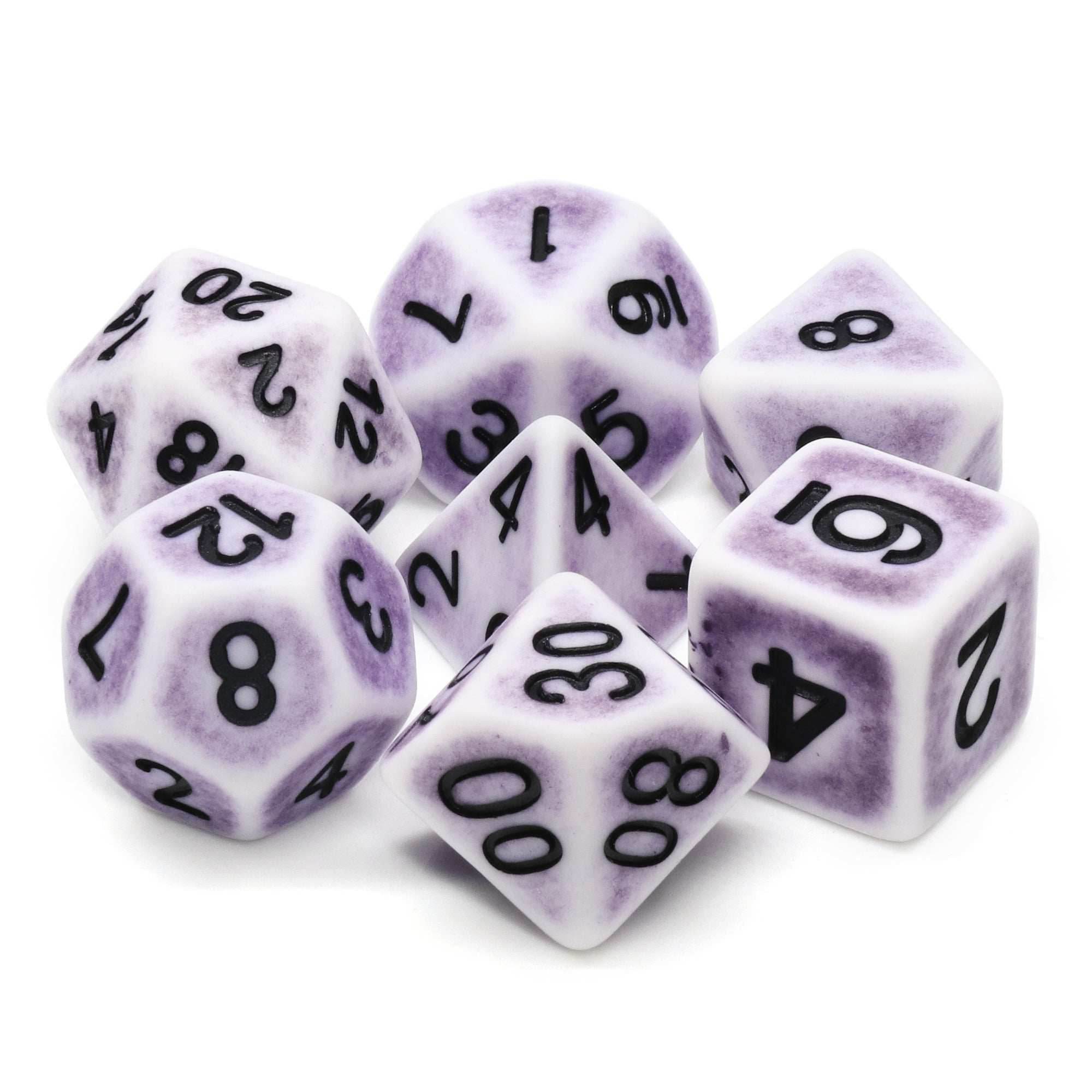 Lavender Ancient 7-Dice Set - 