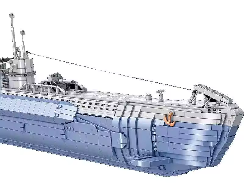WWII - German Type VIIC U-Boat Submarine - Legendary Series - Mil-Blox