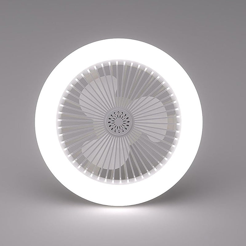 E27 Remote Controlled Indoor Ceiling Light and Cooling Electric Fan