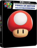 The Super Mario Bros. Movie - Power Up Edition Collectible Steelbook (4K Ultra HD + Blu-ray + Digital)