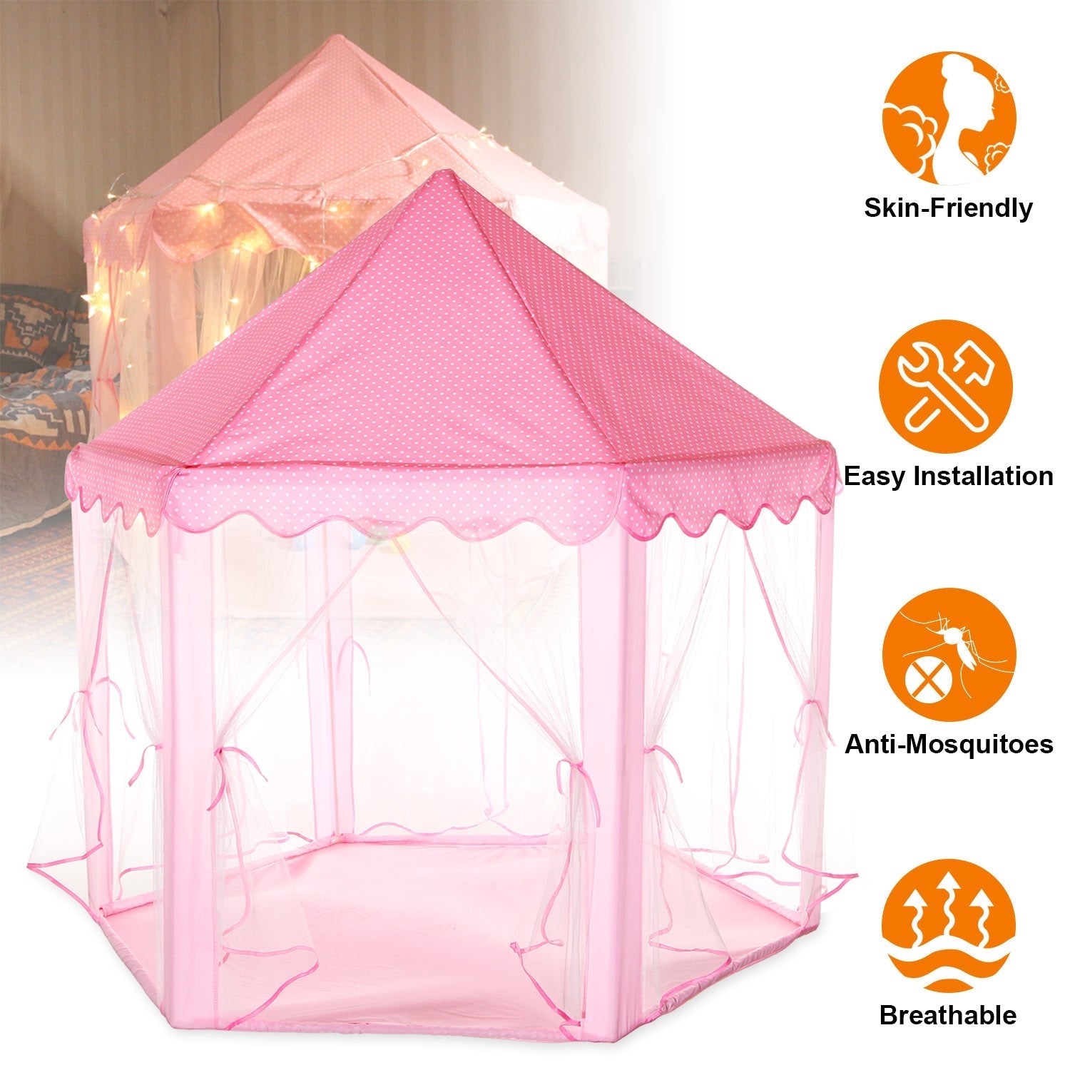 GBruno Kids Play Tents Princess for Girls