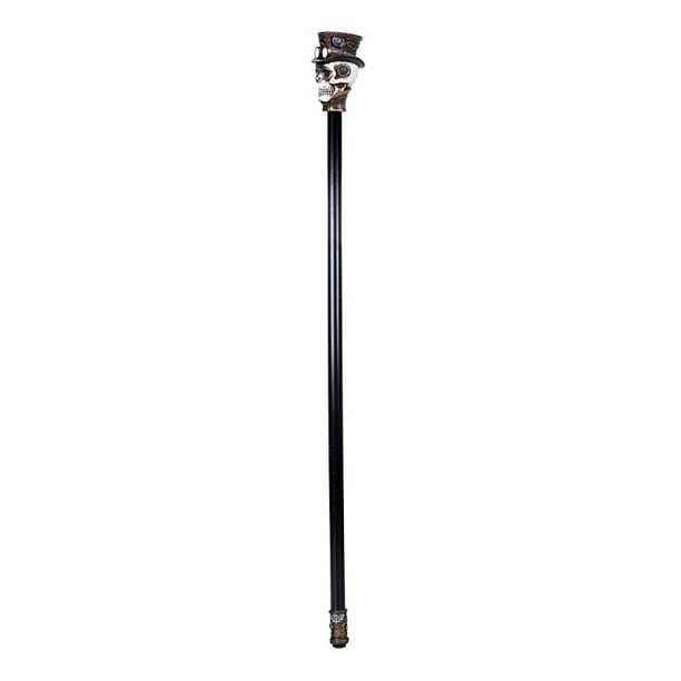 Steampunk Skull Walking Cane - 