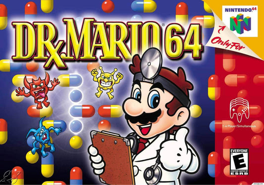 Dr. Mario 64 (Nintendo 64) - Game Manual Only