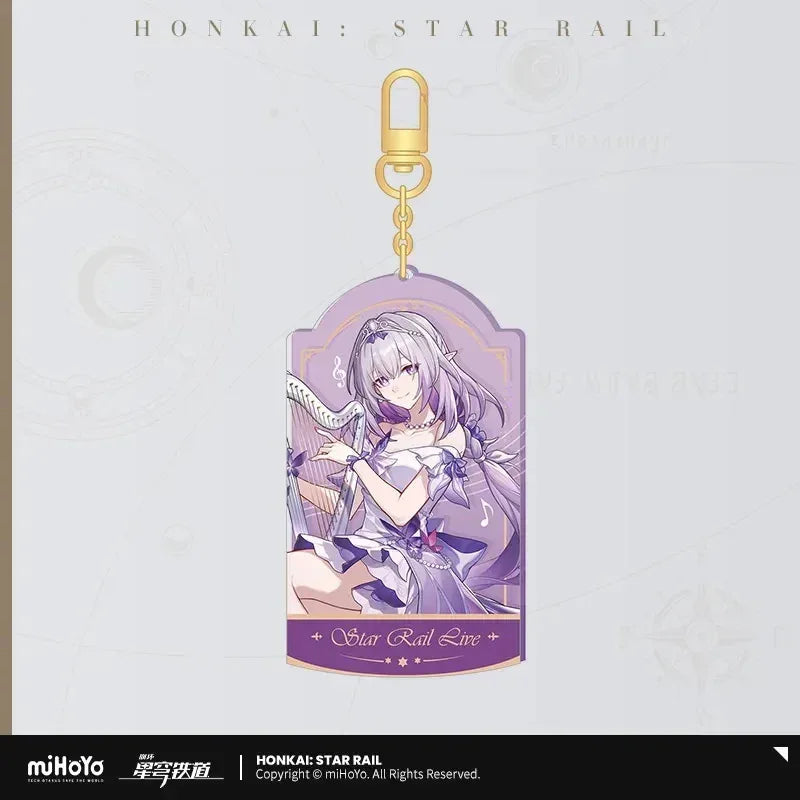 LIVE Series Quicksand Acrylic Keychain Honkai: Star Rail