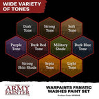 Army Painter Warpaints Fanatic: Washes Paint Set - 