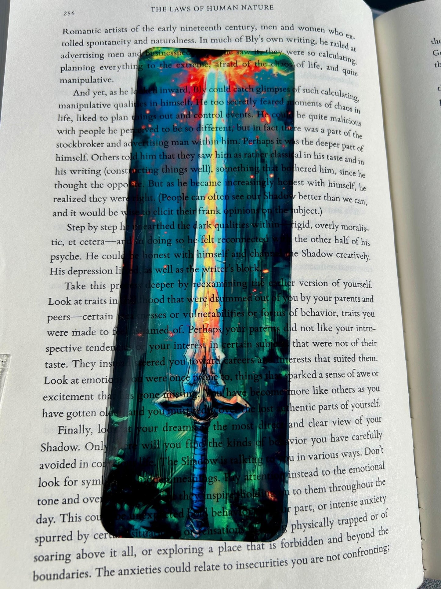 Anime Sword Bookmark, Glowing Blade in Ground Master Sword for Zelda, Gamers Bookmark, Fantasy Blade Bookmark for Zelda