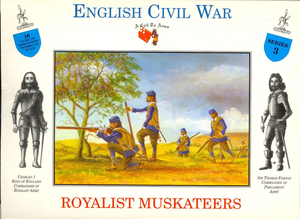 A Call To Arms 3 1/32 English Civil War: Royalist Musketeers (16)