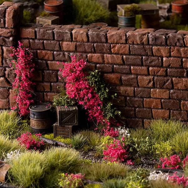 Gamers Grass Tufts: Pink Flowers- Wild - 