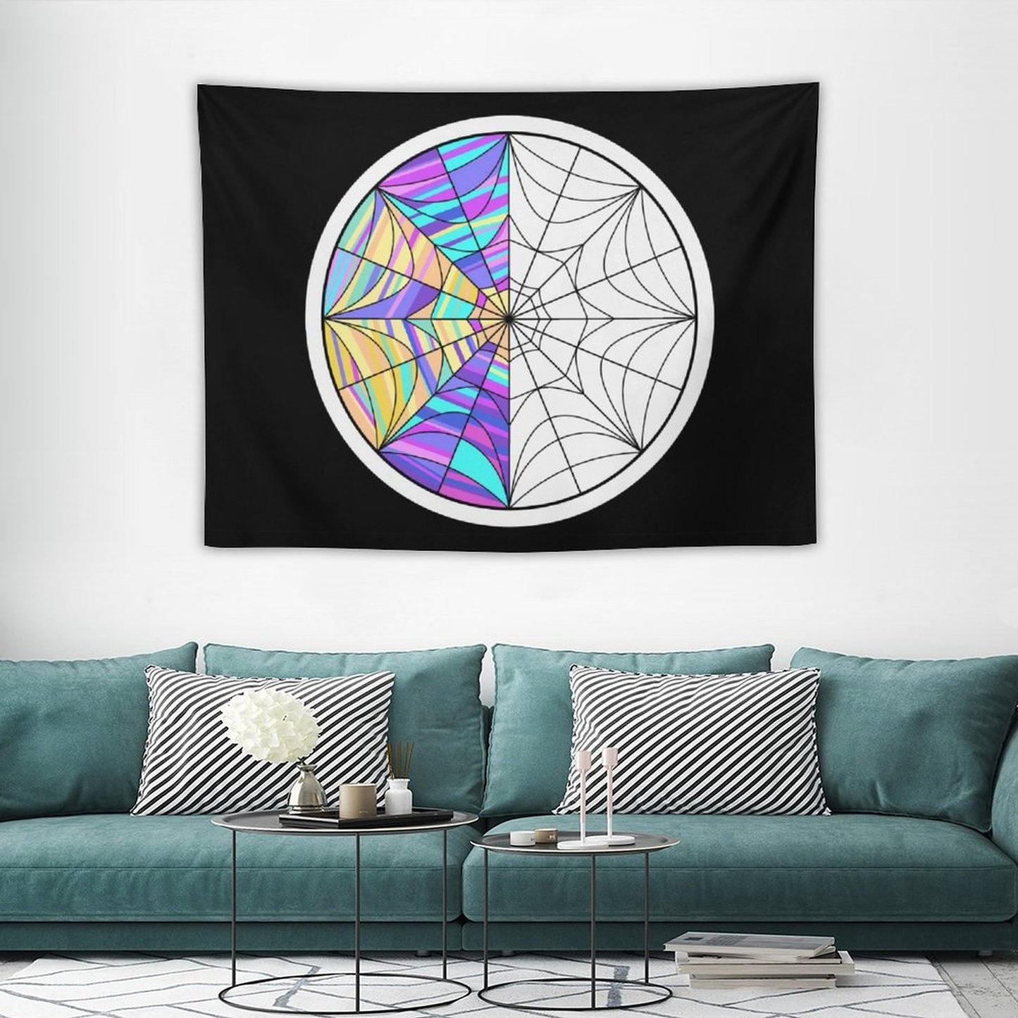 Wednesday Addams Birthday Decorations Tapestry