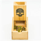 Bamboo Dice Tower Skull Dice Logo - 