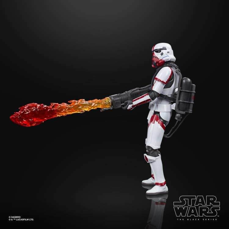 Star Wars: The Black Series - Incinerator Trooper (The Mandalorian) 6-Inch Action Figure - 
