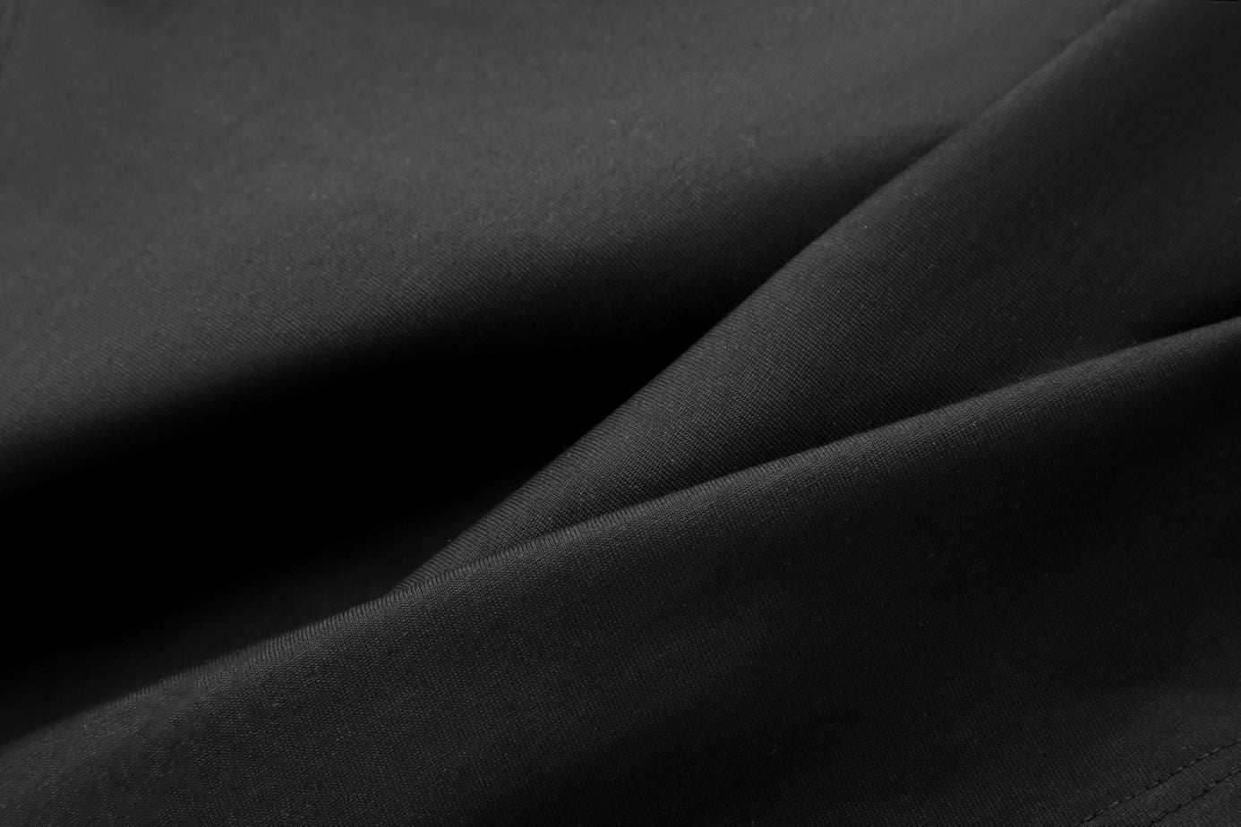 KH852 Golden Koi Fish Embroidery Tee - Black / S