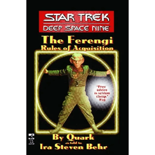 The Star Trek: Deep Space Nine: The Ferengi Rules of Acquisition - Paperback - 