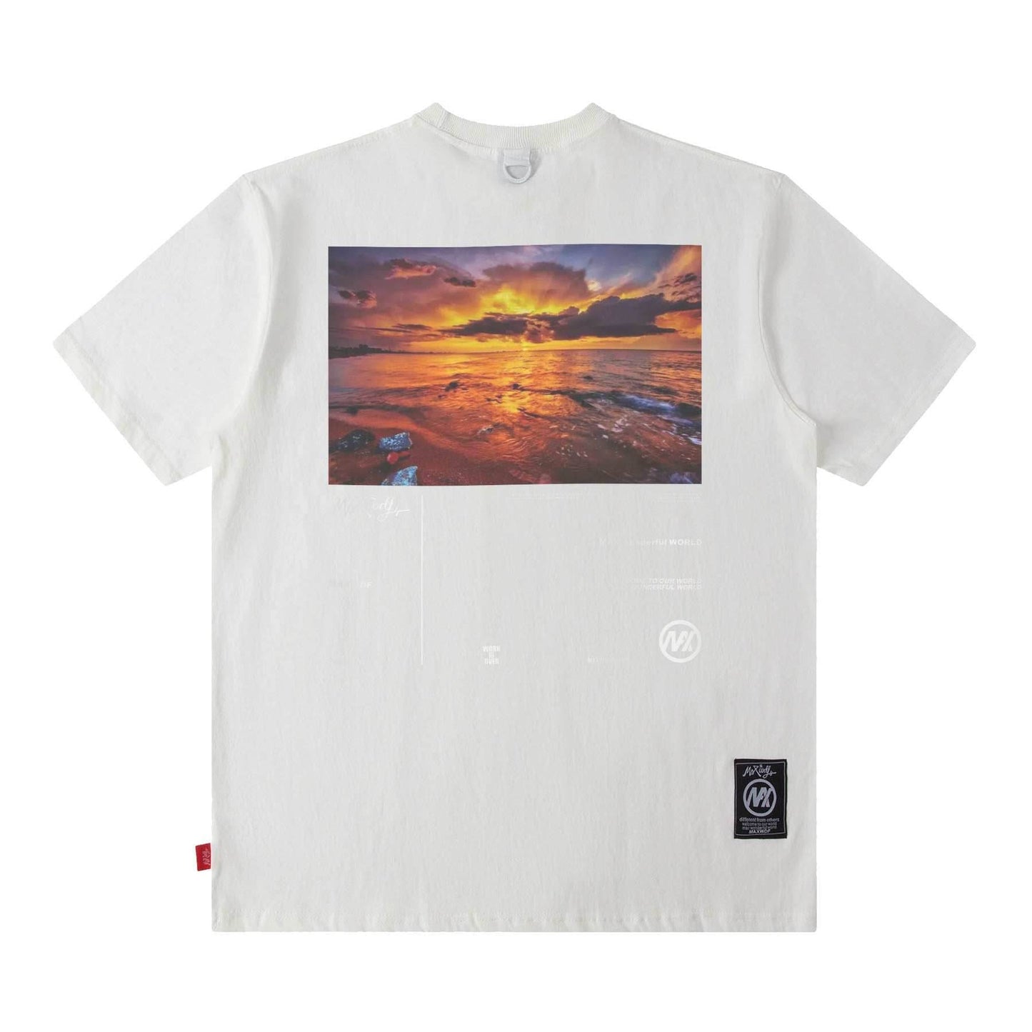 Sunset Beach Tee - Black / S