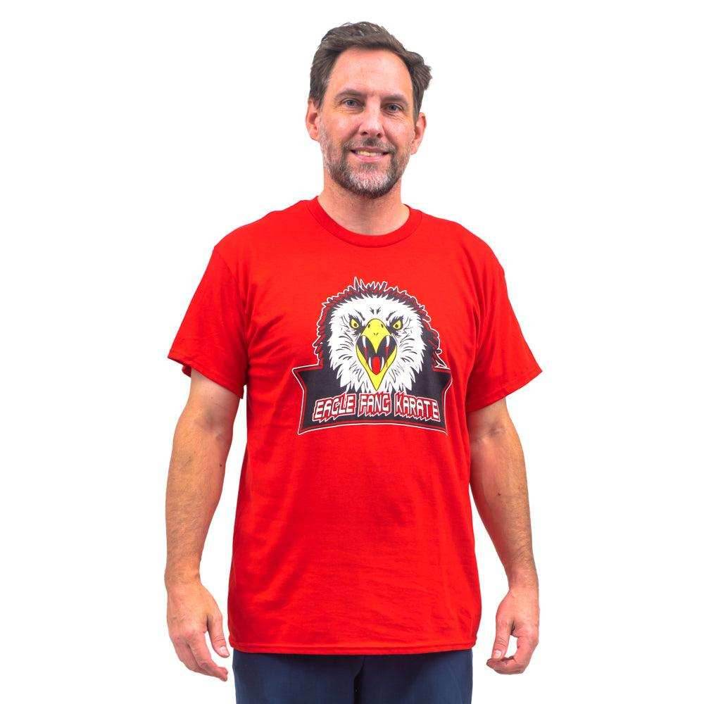 Eagle Fang Karate Cobra Red Adult Halloween Costume T-Shirt Tee - S
