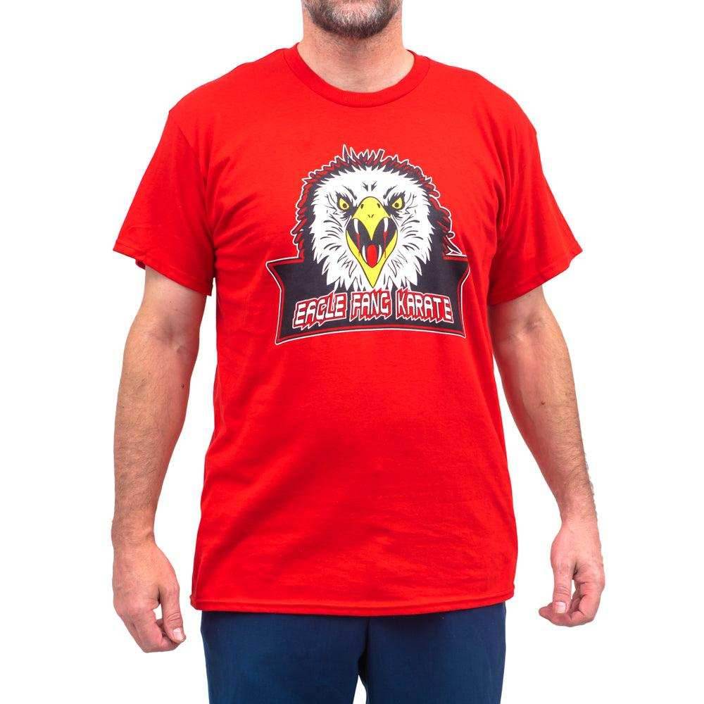 Eagle Fang Karate Cobra Red Adult Halloween Costume T-Shirt Tee - S