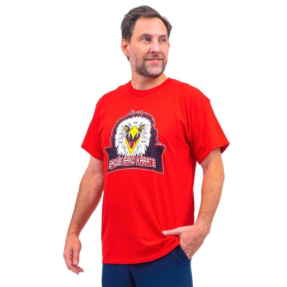 Eagle Fang Karate Cobra Red Adult Halloween Costume T-Shirt Tee - S