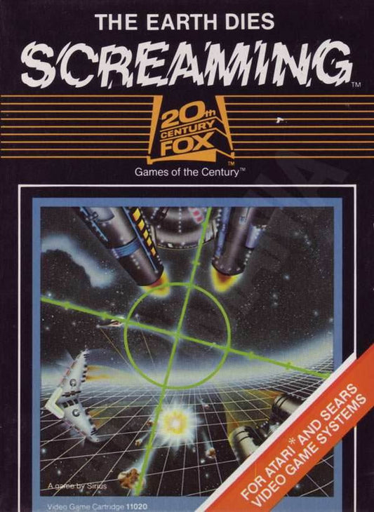 Earth Dies Screaming (Atari 2600) - Game Manual Only