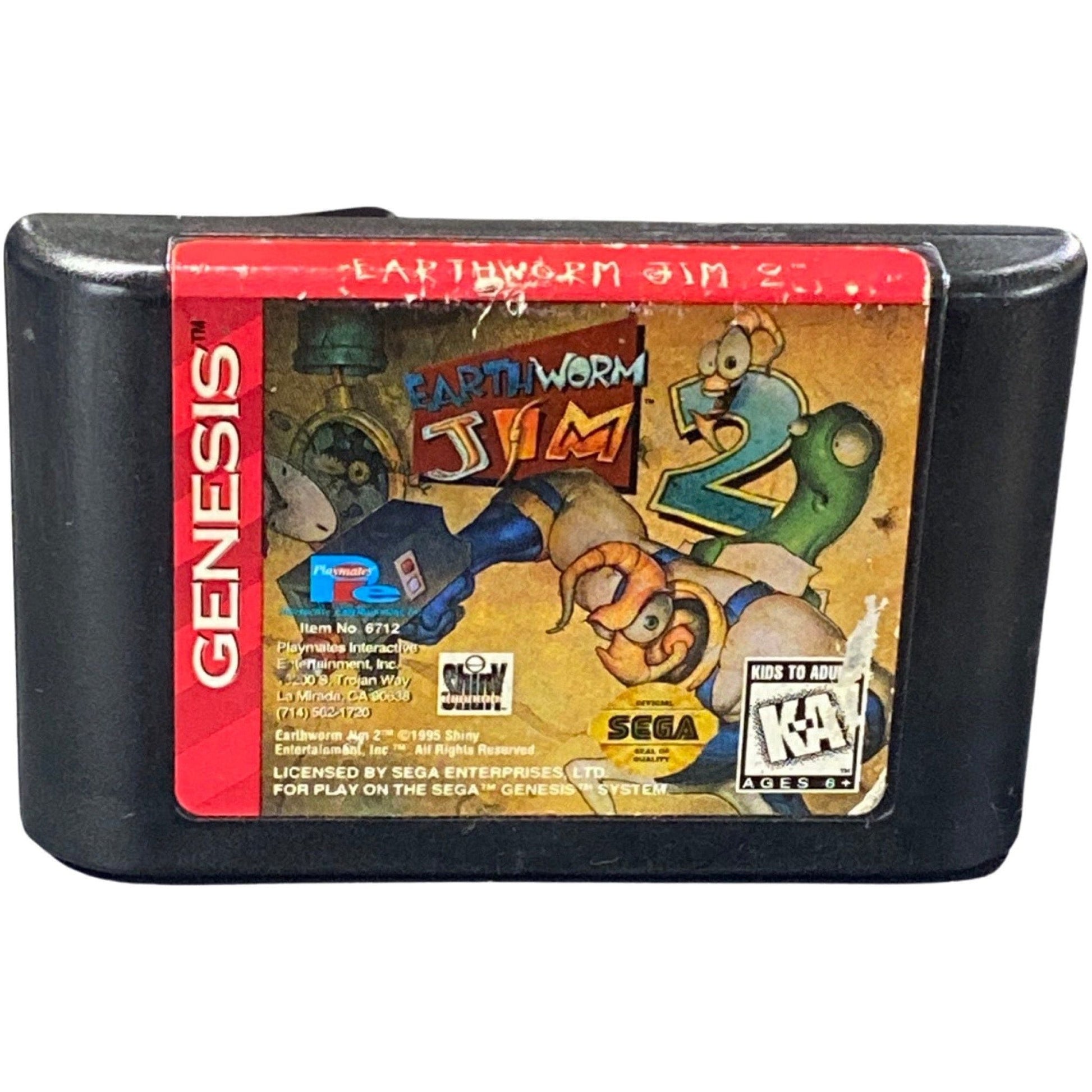 Earthworm Jim 2 - Sega Genesis