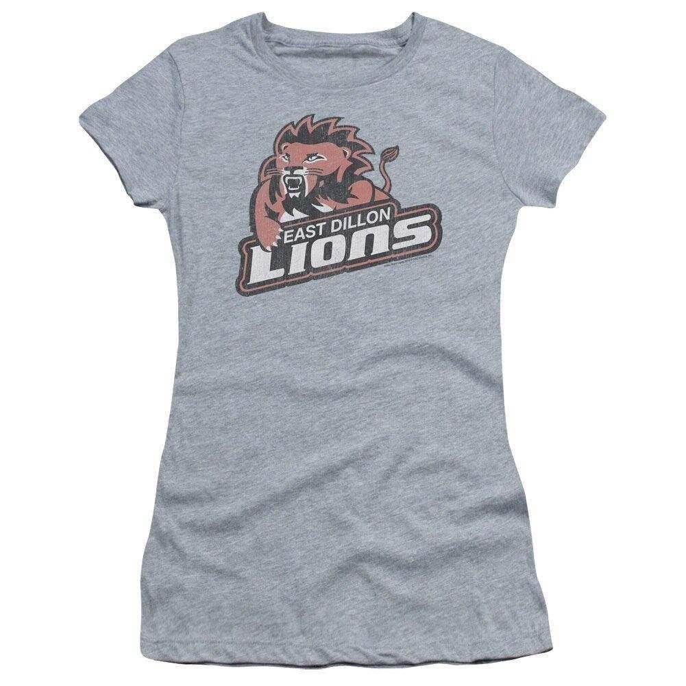 East Dillon Lions Heather Gray Juniors T-shirt - S