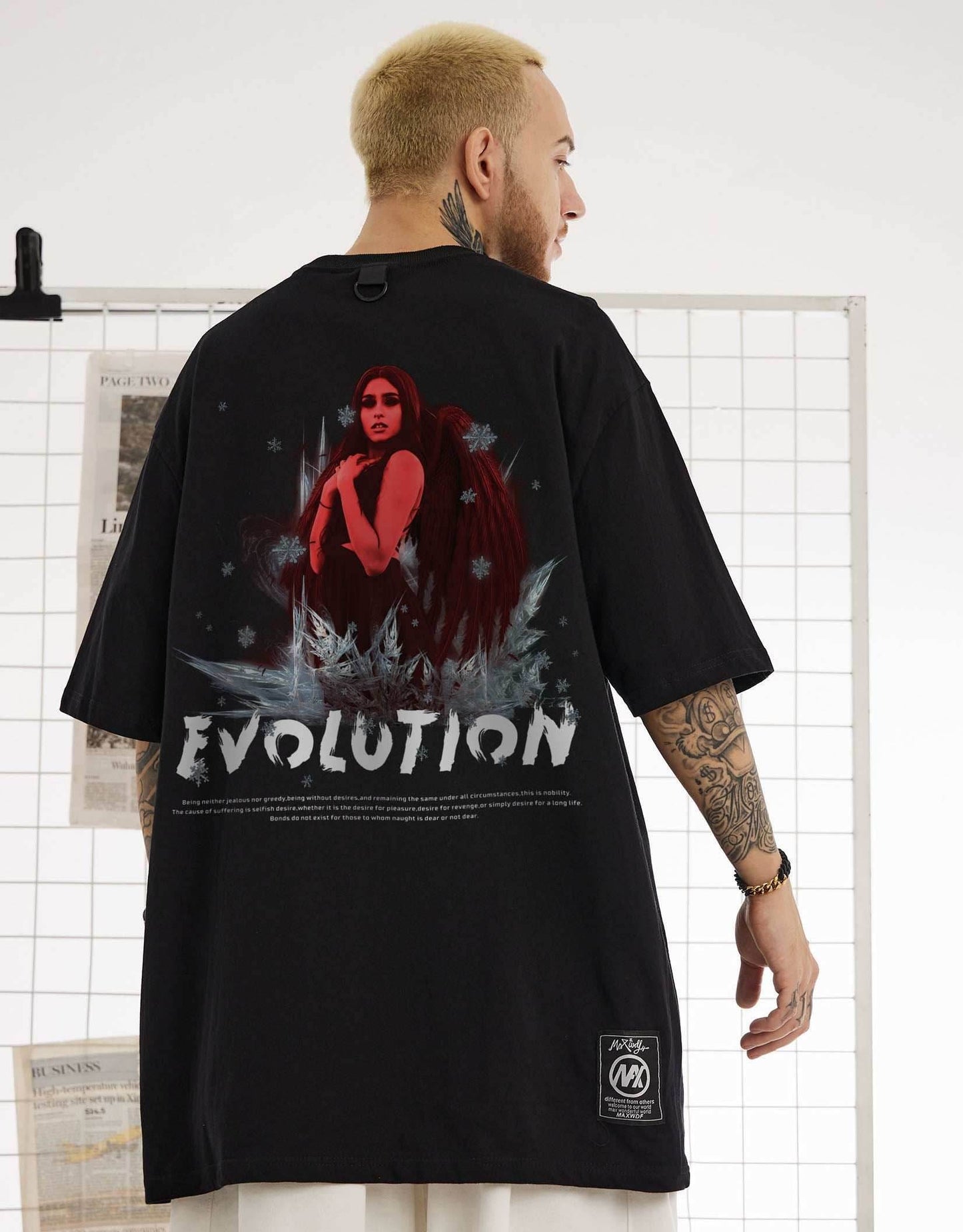 Dark Evolution Tee - Black / S