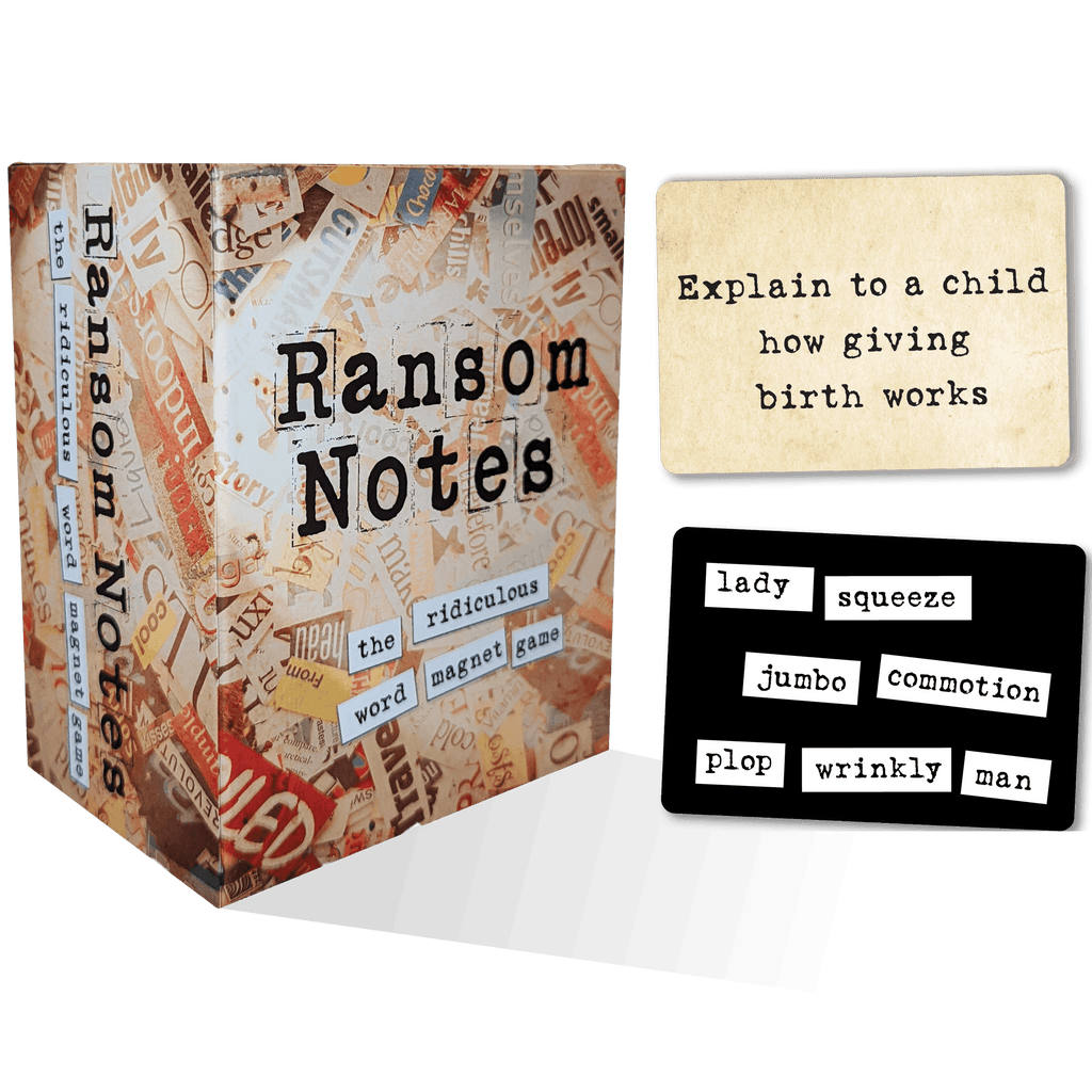 Ransom Notes: The Ridiculous Word Magnet Game - 