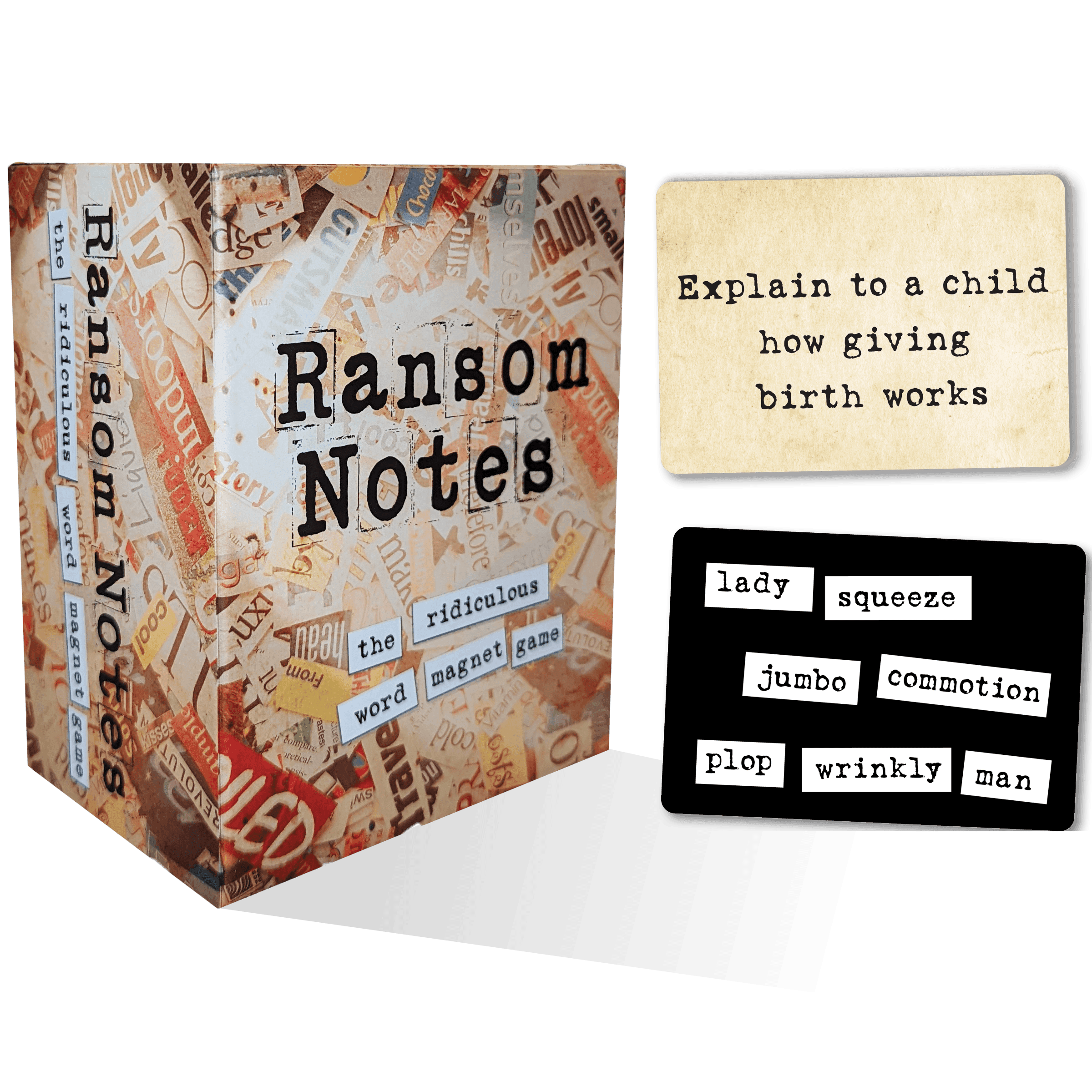 Ransom Notes: The Ridiculous Word Magnet Game - 