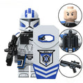 Echo Phase 1 501st Clone trooper Star Wars Lego Minifigures Custom Toys S3