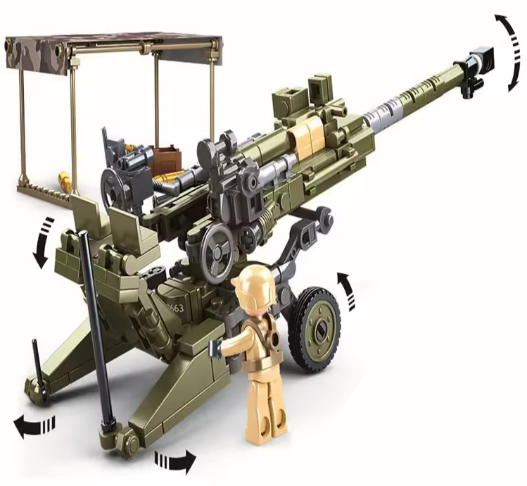 Howitzer Cannon - Mil-Blox