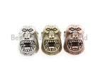 Antique Gorilla Head Bead, For 550 Paracord EDC Survival Bracelet, Men's Bracelet Beads, Paracord KeyChain Beads,14x20x17mm,1pc,sku#Y127