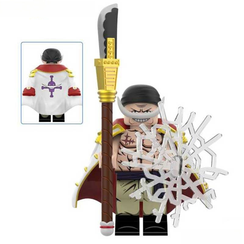 Edward Newgate ONE PIECE Anime Lego Minifigures custom toys 4