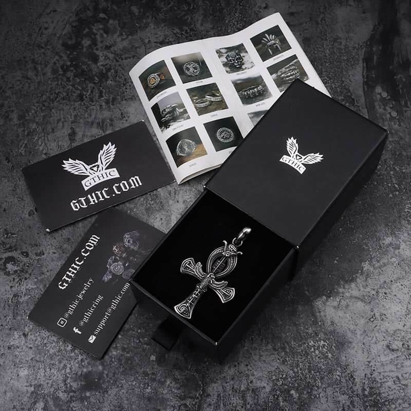 Egyptian Ankh Stainless Steel Pendant - Stainless Steel / Pendant Only