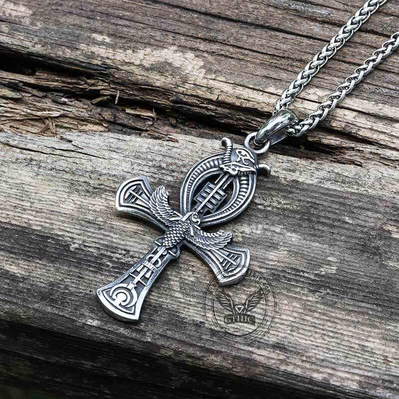 Egyptian Ankh Stainless Steel Pendant - Stainless Steel / Pendant Only