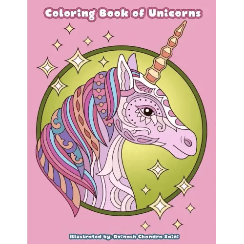 Coloring Book of Unicorns: Unicorn Coloring Book for Adults, Teens and Tweens - Paperback - 