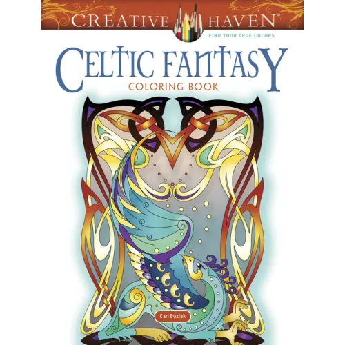 Creative Haven Celtic Fantasy Coloring Book